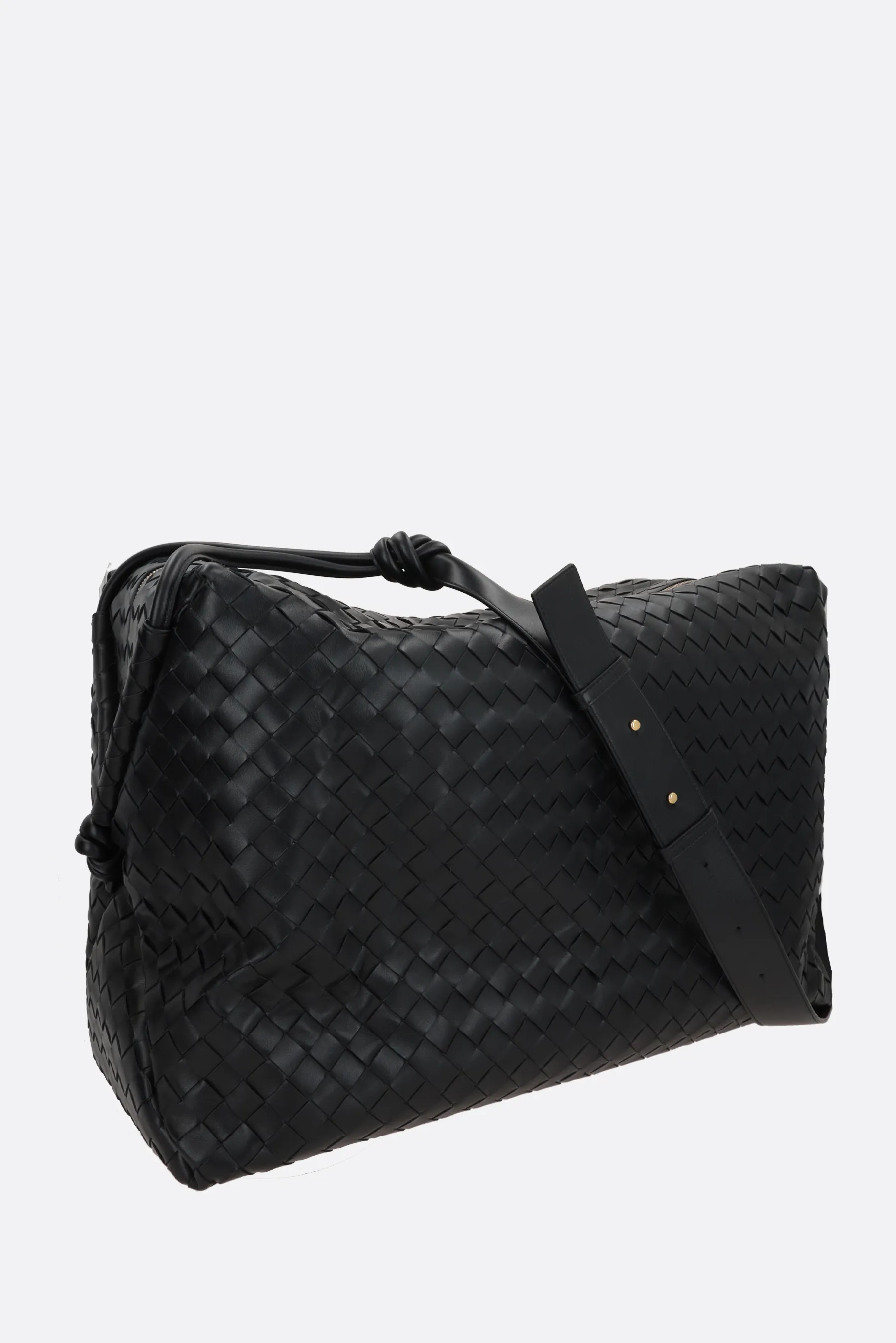  BOTTEGA VENETA borsa da viaggio Loop large in Intrecciato VN 