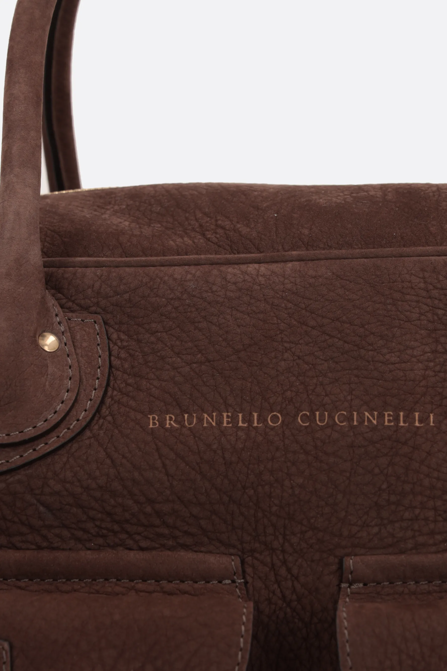  BRUNELLO CUCINELLI borsa da viaggio Street in nabuk 