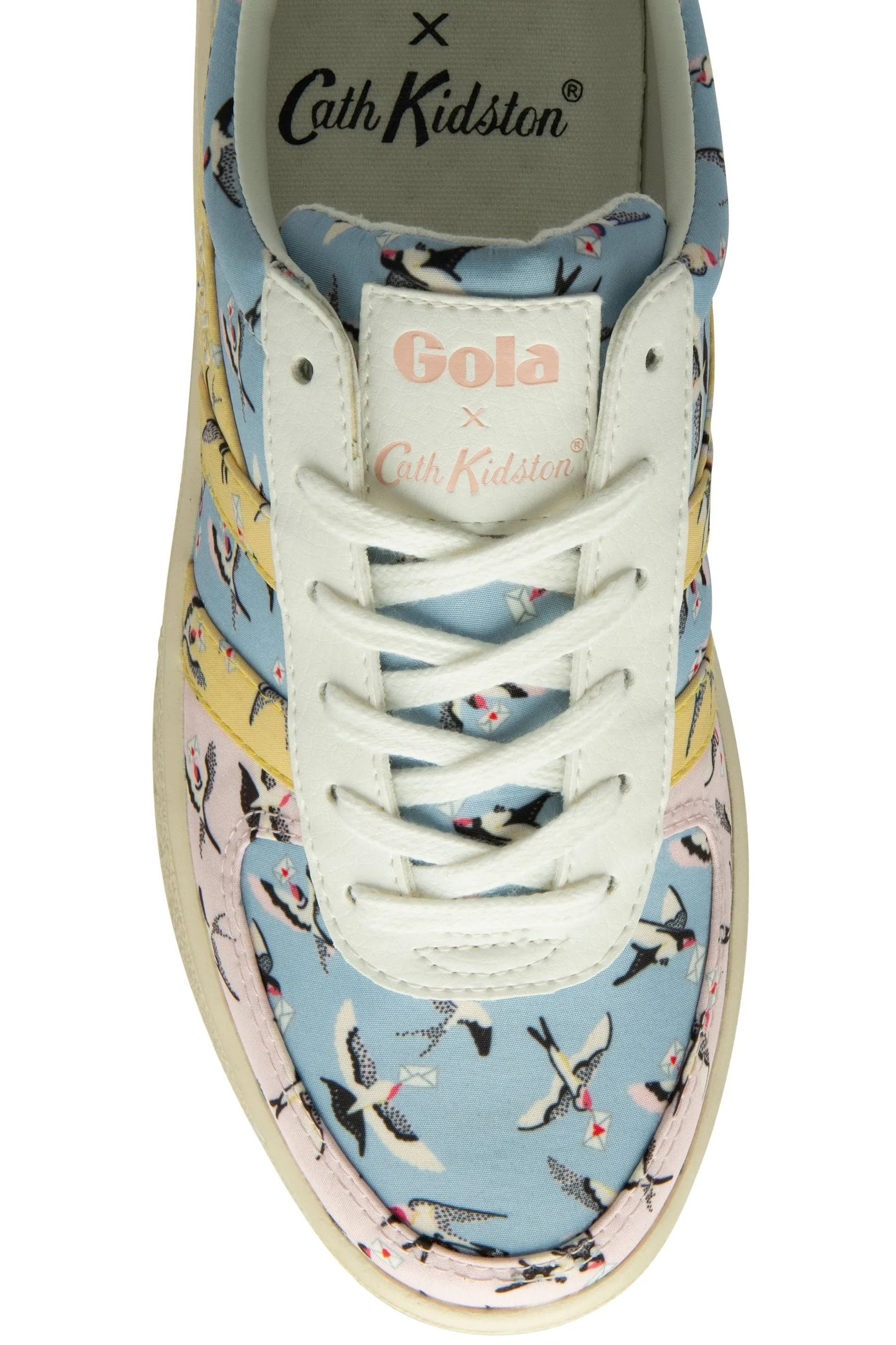 Gola Ladies Cath Kidston Grandslam LB Pizzo -Up - Scarpe da ginnastica