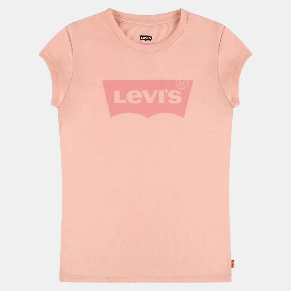 Levi's Kids short sleeve t-shirt for girls Logo Classic 3E4234 AED pink