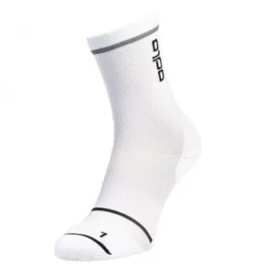 Odlo Calzini micro crew CERAMICOOL REFLECTIVE (bianco)