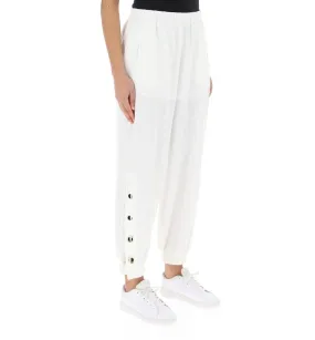 Pantalone con spacchi