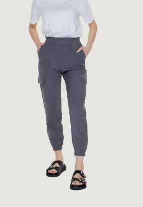 Pantaloni Only Onlaris Life Hw Pb Cargo Cc Grigio