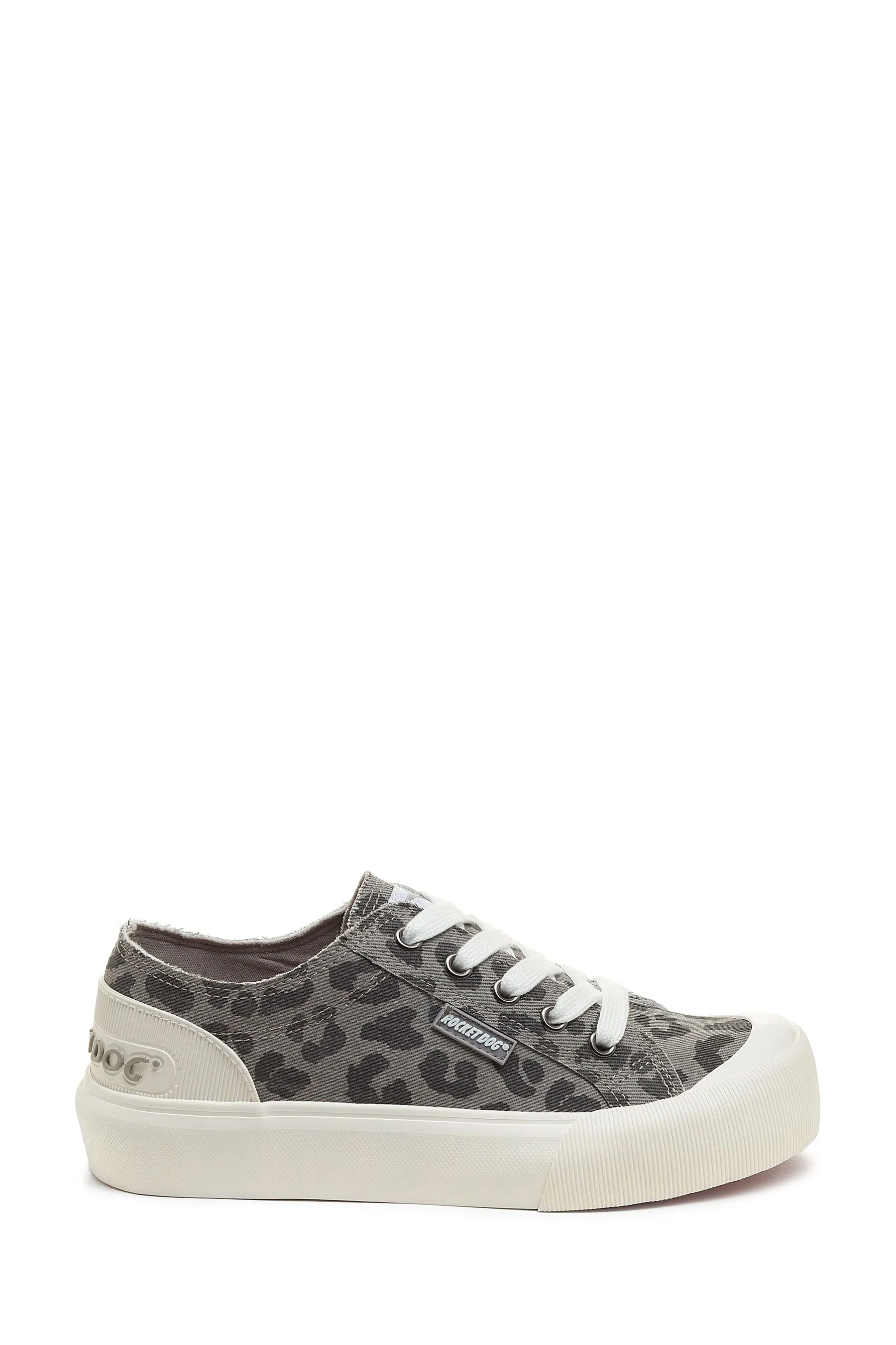 Rocket Dog Grigio - Jazzin Plus - Ames - Scarpe da ginnastica in cotone maculate