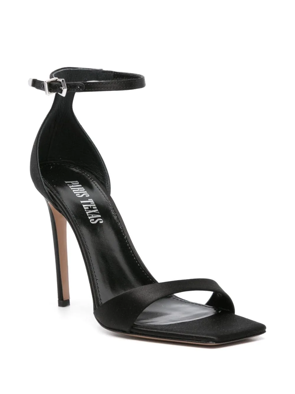 Sandali con tacco a stiletto in nero - donna