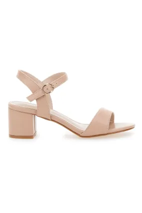 Sandali Nude Con Tacco 6 Cm First Lady 403