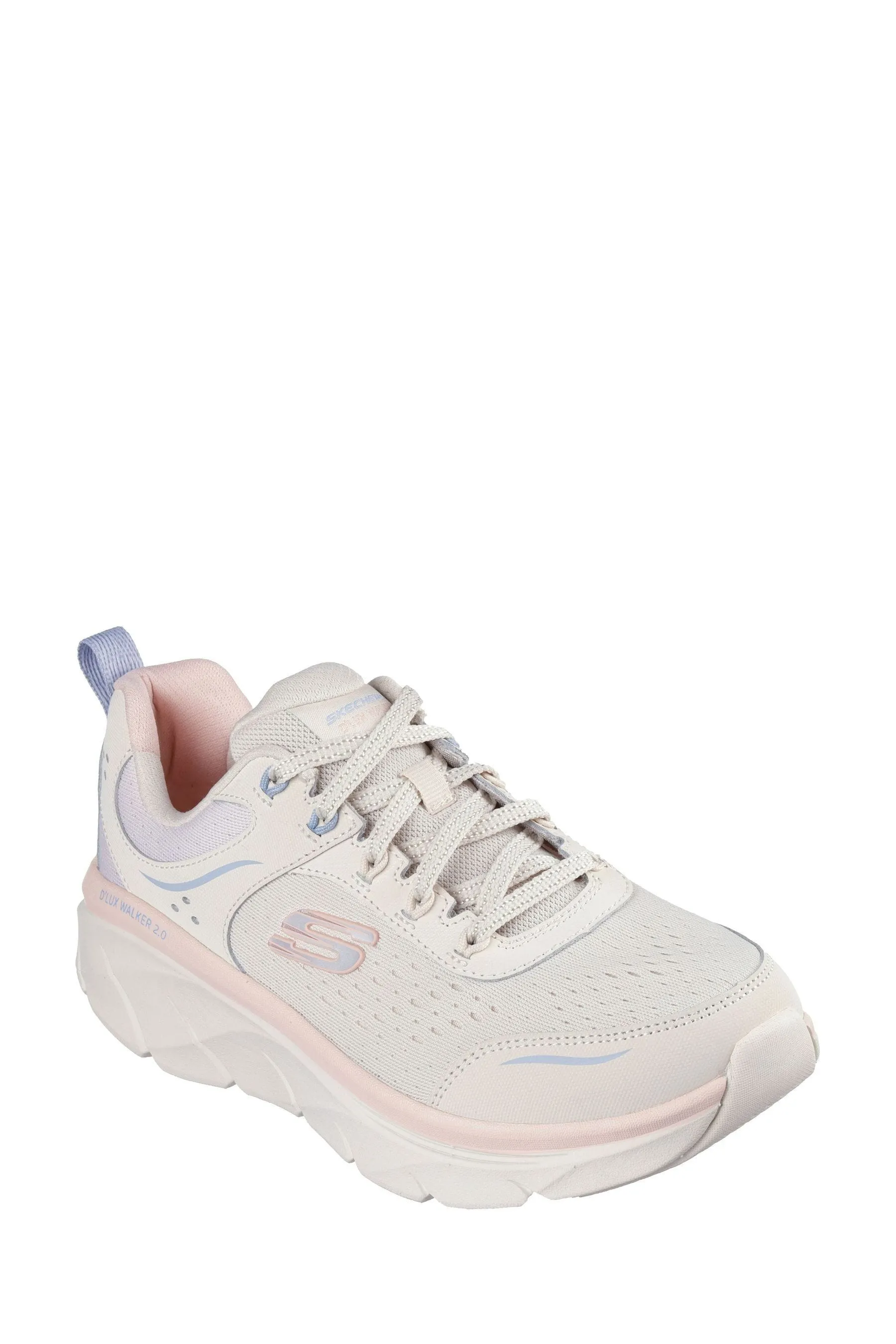 Skechers - D'Lux Walker 2.0 - Scarpe da ginnastica con margherite